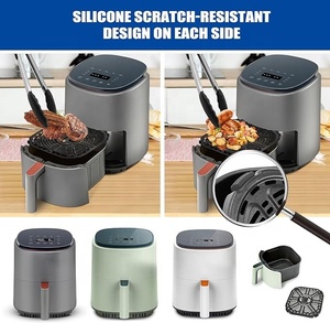 Piezas de repuesto para freidora de aire <span class=keywords><strong>Cosori</strong></span> 6.5QT, silicona resistente al calor, resistente a los arañazos, parachoques de goma, pies de goma para freidora de aire - Product Image 3