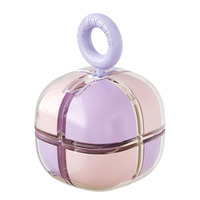 Organisateur de pilules magnétique Elf-Ball, boîte à médicaments hebdomadaire à 8 compartiments double couche, étui de voyage portable pour compléments alimentaires, sans BPA, logo personnalisé