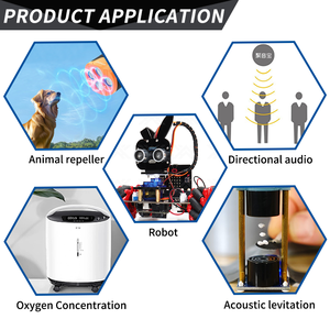 रेंज मापने के लिए 10 मिमी 40 खो एल्यूमीनियम/प्लास्टिक अल्ट्रासोनिक सेंसर - Product Image 3