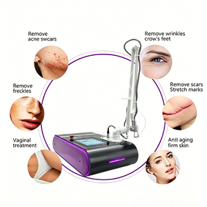 เครื่องเลเซอร์ Co2 Fractional กำจัดรอยแผลเป็นจากสิว เครื่องตัดด้วยเลเซอร์ Co2 สำหรับการดูแลผิวต่อต้านริ้วรอยและลดเลือนจุดด่างดำ สำหรับใช้ในร้านเสริมสวยหรือที่บ้าน - Product Image 3
