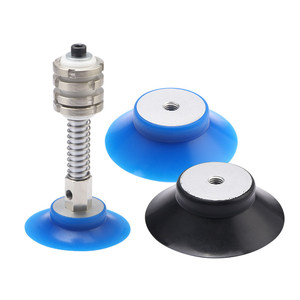 PA Flat Vacuum <b>Suction</b> Cup Rubber <b>Pad</b> for Industrial Robot Pick and Place Material Handling Packaging Automation - Product Image 5