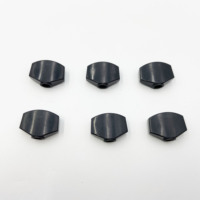 Plastic Small Square Guitar Tuning Peg Knob Handles Replacement Buttons With Screws and Washers Guitar Accessories