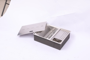 304สแตนเลสอ่างล้างจานแบบเดี่ยวสำหรับบาร์ร้านอาหาร - Product Image 2