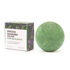 Mousse de douche solide Enooso 85g, nettoyant corporel rafraîchissant pour tous types de peau - Product Image 1
