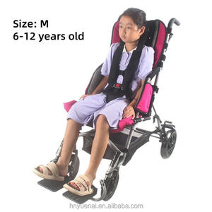 Silla de Ruedas Reclinable Pediátrica para Parálisis Cerebral, <span class=keywords><strong>Asiento</strong></span> de <span class=keywords><strong>Coche</strong></span> para Niños con Discapacidad, CP, SMA, Necesidades Especiales - Product Image 5