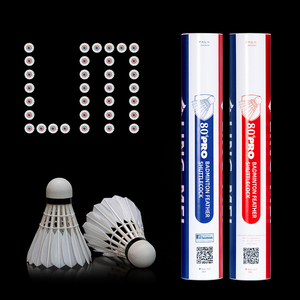 หลิงเหม่ย80PRO ลูกขนไก่แบตมินตันแท้จากโรงงาน lingmei แบรนด์80 Pro - Product Image 6