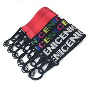 Porte-clés élégant de haute qualité avec mousqueton et crochet en forme d'olécrâne, cordon court personnalisé - Product Image 4