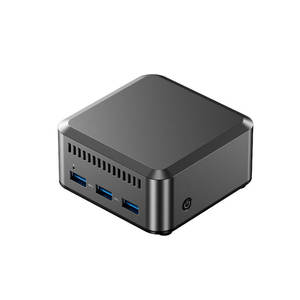Fábrica Intel Mini Computadora LPDDR5 M.2 HD Mini DP Pantalla LAN Ventilador Refrigeración Win11 Home Office N150 Mini PC - Product Image 1