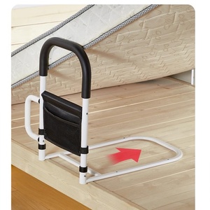 Barandillas de Cama Metálicas Modernas y Minimalistas para Mujeres Embarazadas, Personas Mayores y Hospitales, Reforzadas, Sin Perforaciones, Portátiles y Anchas - Product Image 6