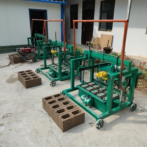 Macchine Efficienti e Pratiche per la Produzione di Blocchi, Macchine Mobili per Blocchi di Cemento, Semplici Macchinari per la Fabbricazione di Mattoni per Pavimentazione - Product Image 4