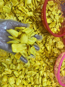 La mejor calidad, patatas fritas crujientes secas de Jackfruit, crujiente natural, dulce, bajo en azúcar, bocadillo saludable - Product Image 3