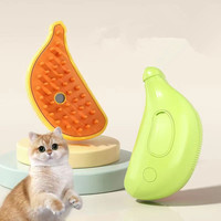 Brosse à vapeur multifonctionnelle 3 en 1 autonettoyante et rechargeable pour le toilettage des chiens et des chats.