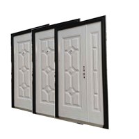 TECHTOP Offres Spéciales Portails en fer résistants aux intempéries Grille de porte en fer antirouille Catalogue de conception Porte en acier pour maison et villa