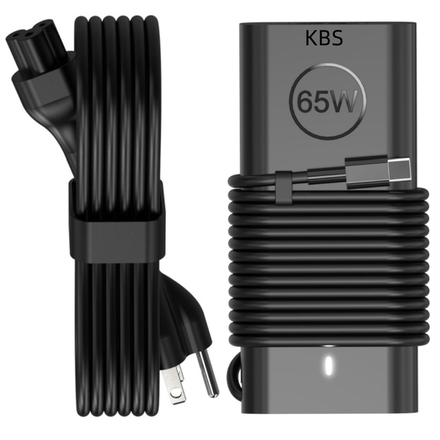 65W USB Type-C Charger Laptop for Dell Latitude 5420 5430 5520  5Series Chromebook Computer Charger AC Power Adapter