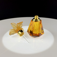 Botol Parfum Kristal Bunga Ukiran Tangan Sinyore Kelas Atas, Tren Mode Shanghai untuk Botol Parfum Minyak Atsiri