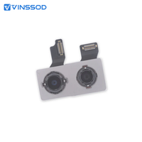 Adaptateur de réparation de téléphone portable pour iPhone X XR XS/XS Max, module de caméra arrière de remplacement, assemblage de caméra arrière, vente en gros OEM