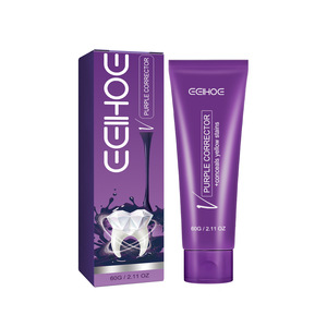 <span class=keywords><strong>EELHOE</strong></span> Blanqueamiento rápido Logotipo privado Dientes Corrector de dientes morados Pasta de dientes blanqueadora para uso doméstico - Product Image 1
