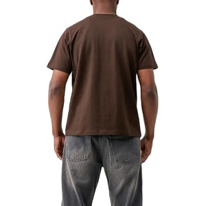 T-shirt surdimensionné pour homme en coton 100% personnalisé par le fournisseur, taille plus, logo imprimé, coupe ample, tissu de haute qualité, poids du tissu - Product Image 6