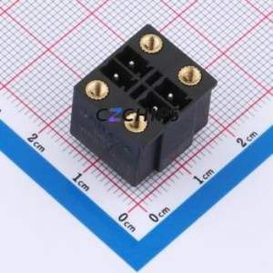 DB2EVHBM-3.5-2*2P-BK Plug-in Terminal Block Through hole,P=3.5mm Board-to-Board / Socket - Closed Screw Fixing 2x2P 3.5mm - Product Image 1