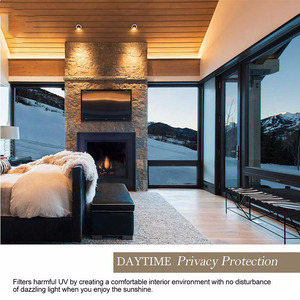 Pellicola Decorativa Autoadesiva <span class=keywords><strong>per</strong></span> <span class=keywords><strong>Vetri</strong></span> Sun Home, Visione Unidirezionale, Protezione della Privacy, Controllo del <span class=keywords><strong>Calore</strong></span> Diurno <span class=keywords><strong>per</strong></span> Finestre di Edifici - Product Image 1