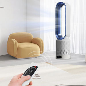 Mini Purificador de Aire Inteligente sin Aspas para Escritorio, Ventilador 2 en 1 con Circulación de Viento Natural, de Plástico para Mesa - Product Image 4