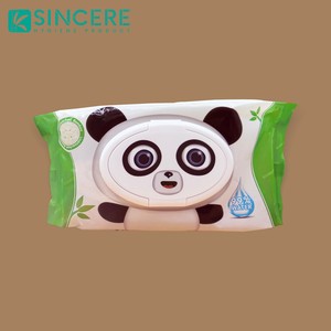 Tissu non tissé en fibre de bambou biologique, écologique, pour le nettoyage ménager, lingettes humides Sinceresafer, lingettes humides pour bébé - Product Image 2