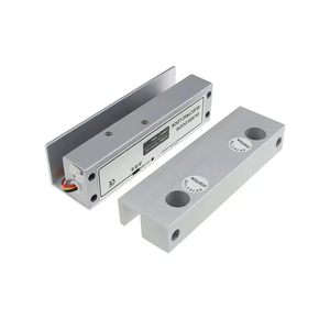 XIMIIR Factory 5 líneas doble cerrojo eléctrico puerta sin marco cerradura de puerta de vidrio cerrojo eléctrico para puertas de vidrio NO <span class=keywords><strong>COM</strong></span> - Product Image 1