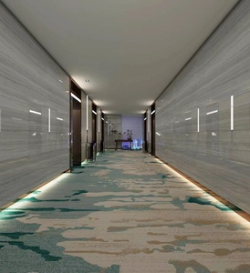 Tapis de salon personnalisés Think and Soft Flooring de luxe imprimés en nylon 3D pour le couloir de l'hôtel, tapis mur à mur - Product Image 2