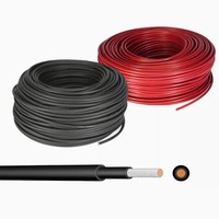 Elektrisches PV-Kabel Größe 4mm 6mm 10mm 16mm Solarstrom Photovoltaik-Kabel 4mm2 XLPE-Isolierung PV1-F