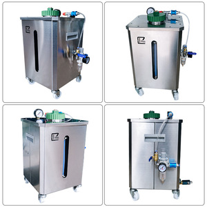 Best Selling Small Shoes Glue Brushing Machine Semi Automatic Gluing Sole Gluing Gluer Machine - Product Image 5