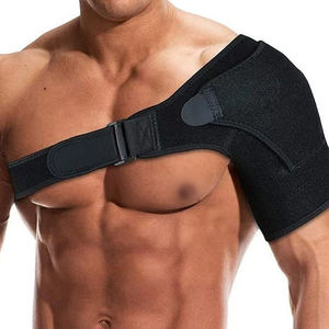 Sangle d'<span class=keywords><strong>épaule</strong></span> réglable en néoprène unisexe personnalisable pour haltères, best-seller - Product Image 1