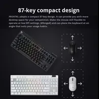 Logitech G PRO X TKL Clavier mécanique de jeu sans fil à 87 touches avec trois modes GPX E-Sports pour PC de bureau