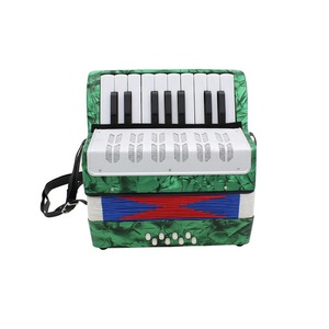 Mini petit 17 touches 8 basse accordéon éducatif Instrument de musique jouet pour enfants enfants amateur débutant cadeau de <span class=keywords><strong>noël</strong></span> - Product Image 1