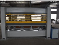 Presse à chaud hydraulique pour panneaux WPC, palettes en bois, blocs de sciure de bois pour le travail du bois et les panneaux décoratifs en bois