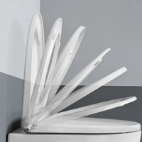 Ensemble de salle de bain en céramique blanche murale Dongpeng, toilettes
