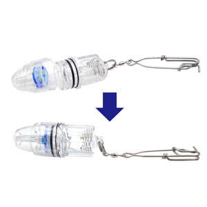 Lampada subacquea a goccia profonda esca per pesci luce colorata lampada da pesca strumento di pesca con alta qualità. - Product Image 4