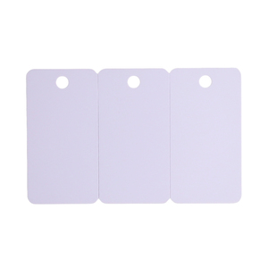 Carte RFID PVC imprimable vierge 3-en-1 avec puce 125KHz EM4305 T5577 TK4100 et porte-clés jetable - Product Image 2