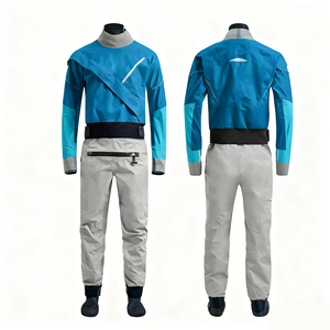 ชุดดำน้ำผู้ชายหลากสีชุดสูทซับเหงื่อแบบกึ่งแห้งสำหรับพายเรือคายัคแล่นเรือใบ - Product Image 4