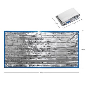 Proveedor de fábrica, venta al por mayor, manta de supervivencia al aire libre, saco de dormir desechable, manta térmica de emergencia de rescate de primeros auxilios - Product Image 5