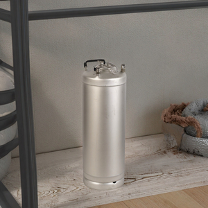 AOJI Meilleur <span class=keywords><strong>Prix</strong></span> Personnalisé Poignée Unique 19L Acier Inoxydable 304 Mini <span class=keywords><strong>Fût</strong></span> <span class=keywords><strong>de</strong></span> <span class=keywords><strong>Bière</strong></span> Corny Keg Seau <span class=keywords><strong>de</strong></span> 5L Fabriqué en Chine - Product Image 3