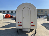 Remorque de cuisine mobile multifonctionnelle en acier inoxydable sur mesure avec équipement de cuisine complet pour diverses entreprises de restauration