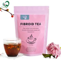 Vente chaude de thé à base de plantes de santé, rétrécissement et élimination des firoïdes pour femmes, sachets de thé rétrécissants à base de plantes naturelles de fertilité