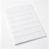 Étiquettes transparentes en PP OEM Haoxuan, autocollants adhésifs BOPP transparents, impression de qualité supérieure pour un effet d'emballage invisible