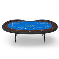 Lucky YH — Table de Poker 10 sièges personnalisés, pliable, bon marché, Texas, utilisé au Poker