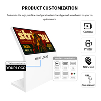 Kiosco de Información Interactivo con Pantalla Táctil LCD en Forma de L de 32, 43 y 55 Pulgadas para Interiores, Bibliotecas, Aeropuertos, Centros Comerciales, con Sistema Android y Windows, Autoservicio