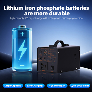 Aiya220V 300 Watt Small Solar Photovoltaic <b>Power</b> <b>Generation</b> System, Mobile Phone Charging, Lighting, Portable <b>Power</b> Supply AY300 - Product Image 4