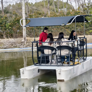 เรือสำราญคุณภาพเชิงพาณิชย์สำหรับการสำรวจแม่น้ำ พร้อมตัวควบคุมแรงดันไฟฟ้า กล่องแบตเตอรี่สำหรับสั่งซื้อจำนวนมาก เรือชมวิวพลังงานแสงอาทิตย์ - Product Image 1