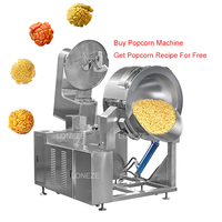 Meilleure fabrication Machine à pop-corn Machine à pop-corn au caramel Machine à pop-corn commerciale pour l'approvisionnement