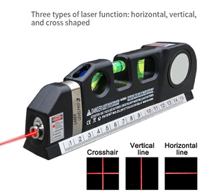 3 trong 1 san lấp mặt bằng bong bóng và cai trị cơ sở đa năng 2.5m đo băng cai trị Laser mức độ Dòng công cụ - Product Image 2