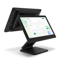 Высококачественная 15,6-дюймовая сенсорная POS-система с кассовым аппаратом, тонкий дизайн, бесшумная работа